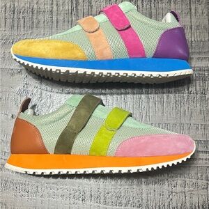 Charlotte Stone Colorful Mesh Athletic Shoes